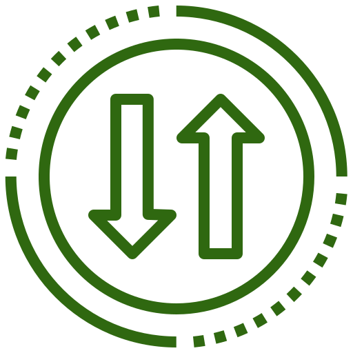 Icon abwechslungsreiche Arbeit<br />
